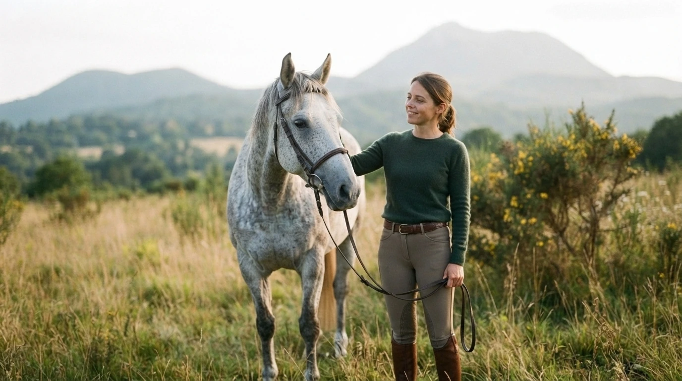 Cours d'équitation à Orcet, Puy-de-Dôme